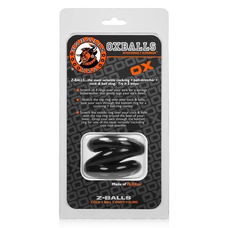 Z-BALLS ballstretcher BLACK - For Him - The Rabbit Hole Life