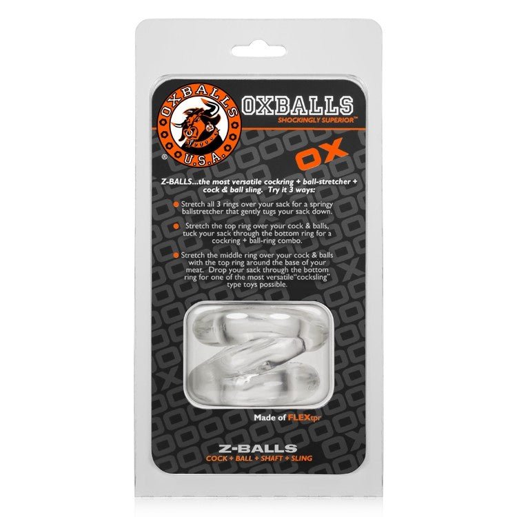 Z-BALLS ballstretcher CLEAR - For Him - The Rabbit Hole Life