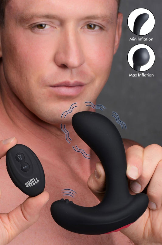 Inflatable Vibrating Prostate Plug - Anal Plug - The Rabbit Hole Life