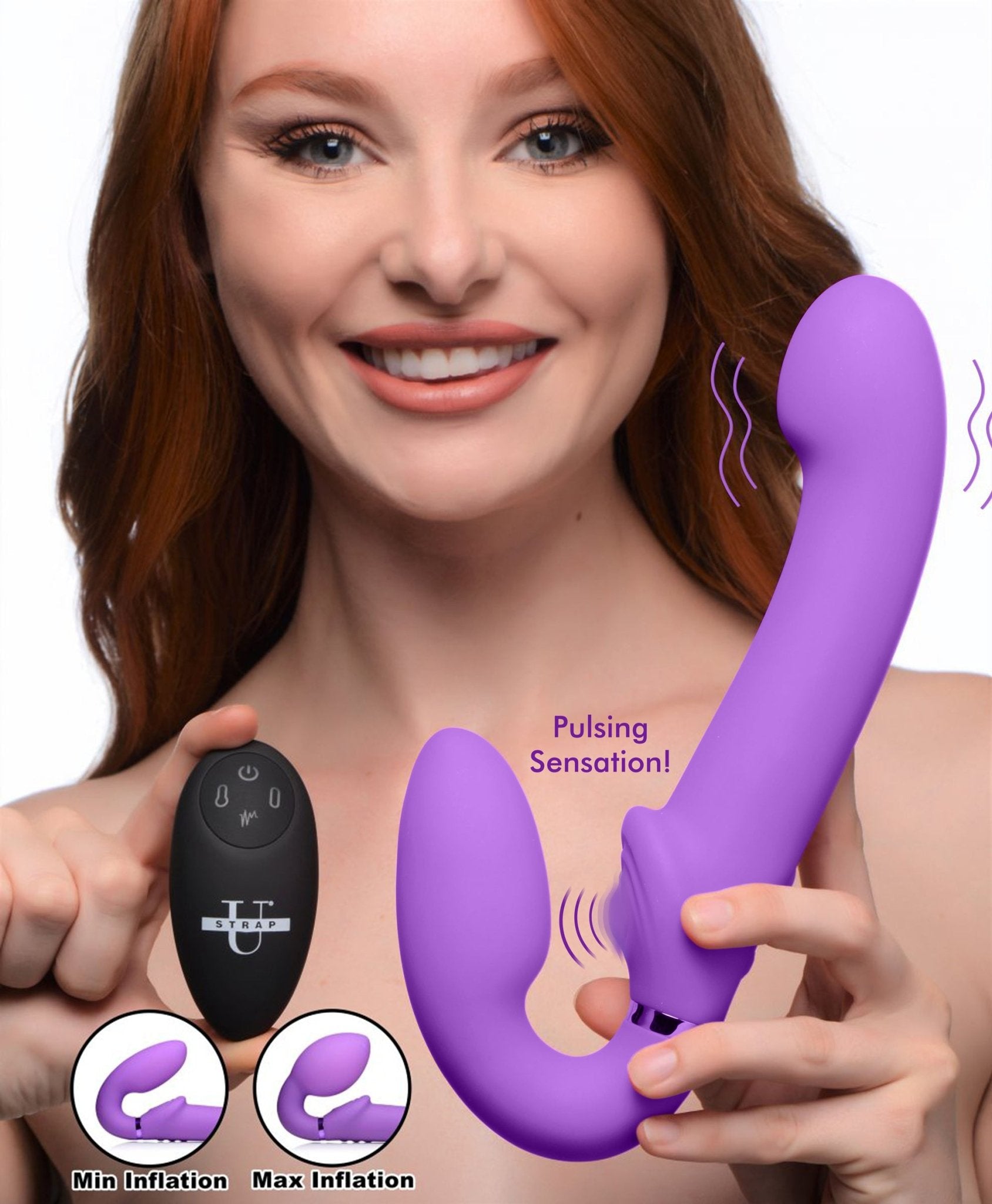 Remote Control Strapless Strap-On