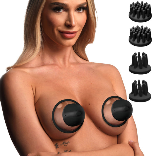 10X Rotating Nipple Suckers with 4 Attachments - nipple-suckers - The Rabbit Hole Life