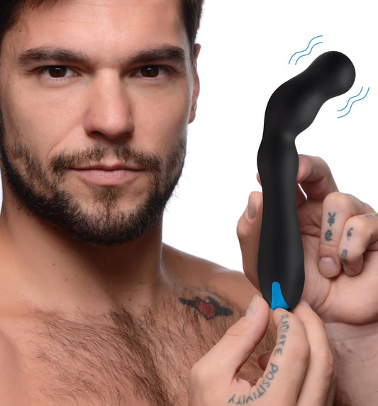 12X Silicone Beaded Prostate Vibrator - prostate-stimulator - The Rabbit Hole Life