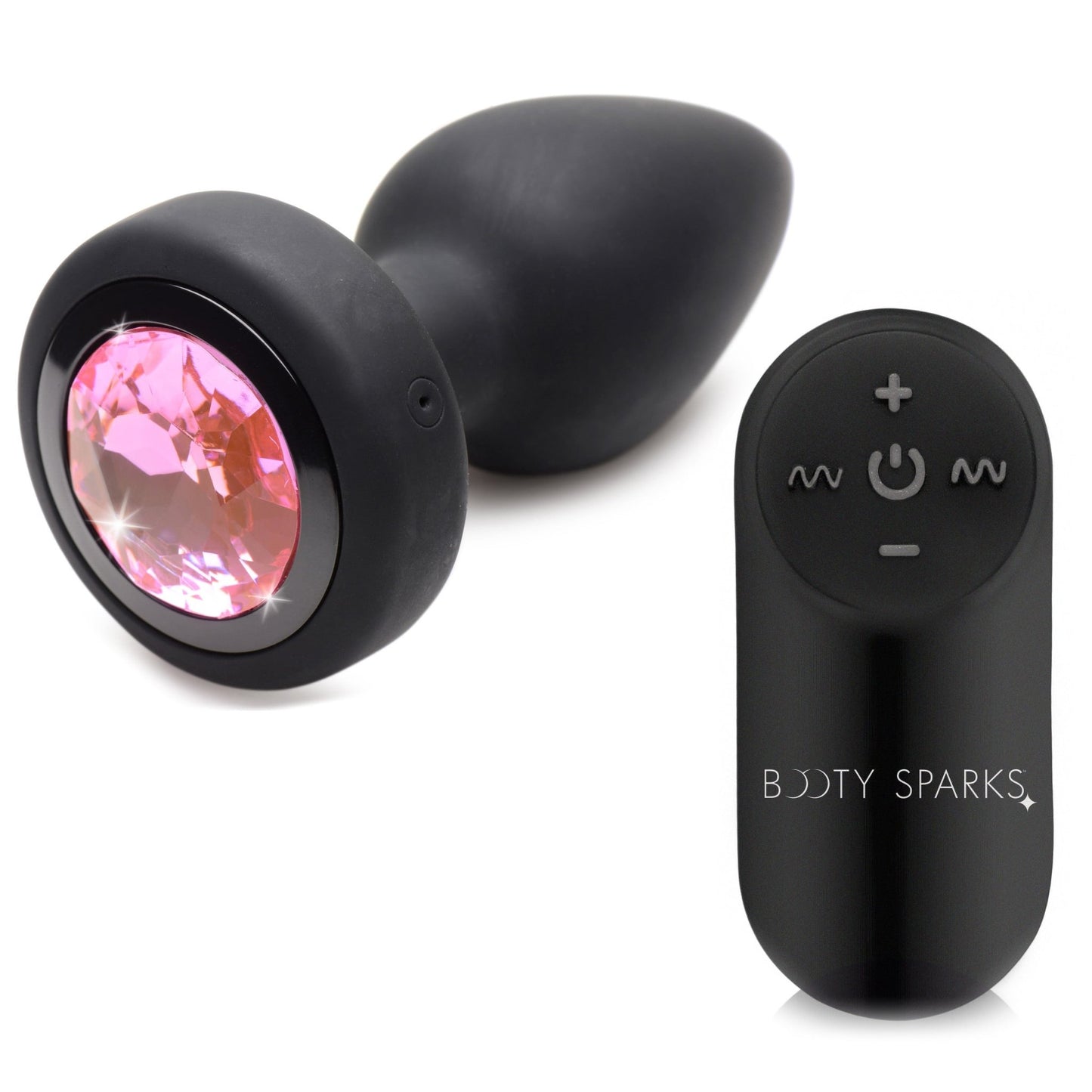 28X Vibrating Silicone Gem Anal Plug - Small - butt-plugs - The Rabbit Hole Life