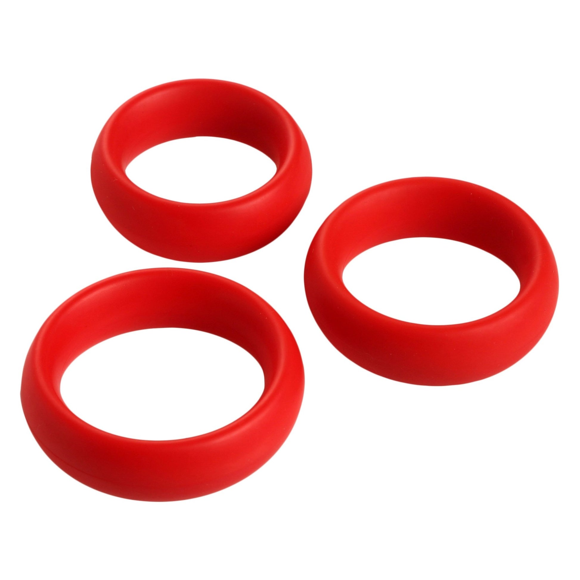 3 Piece Silicone Cock Ring Set - cockrings - The Rabbit Hole Life