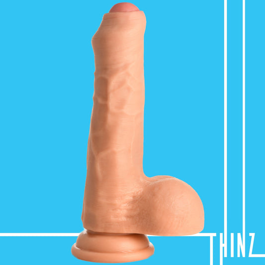 7 Inch uncut Dildo with Balls - Dildos - The Rabbit Hole Life