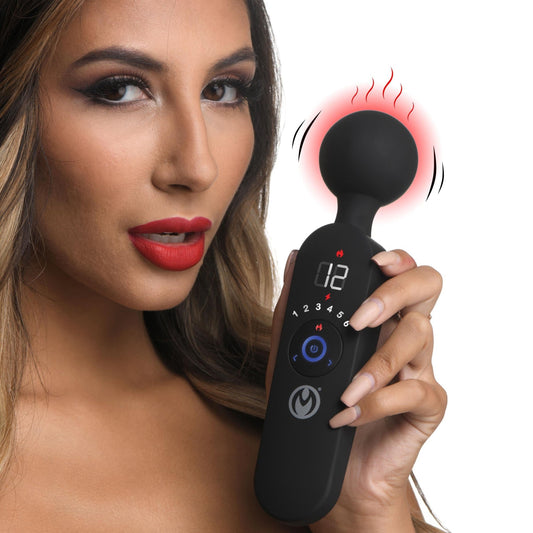 72X Silicone Heating Wand Massager - vibesextoys - The Rabbit Hole Life