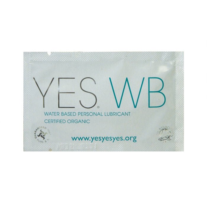 7ml Sachet - YES WB Water Based Lubricant - Lubes - The Rabbit Hole Life