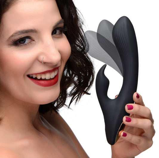 7X Bendable Silicone Rabbit Vibrator - vibesextoys - The Rabbit Hole Life