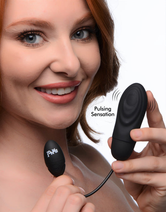 7X Pulsing Rechargeable Silicone Vibrator - bullet-vibrators - The Rabbit Hole Life