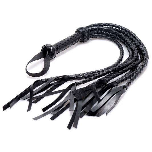 8 Tail Braided Flogger - Whips - The Rabbit Hole Life