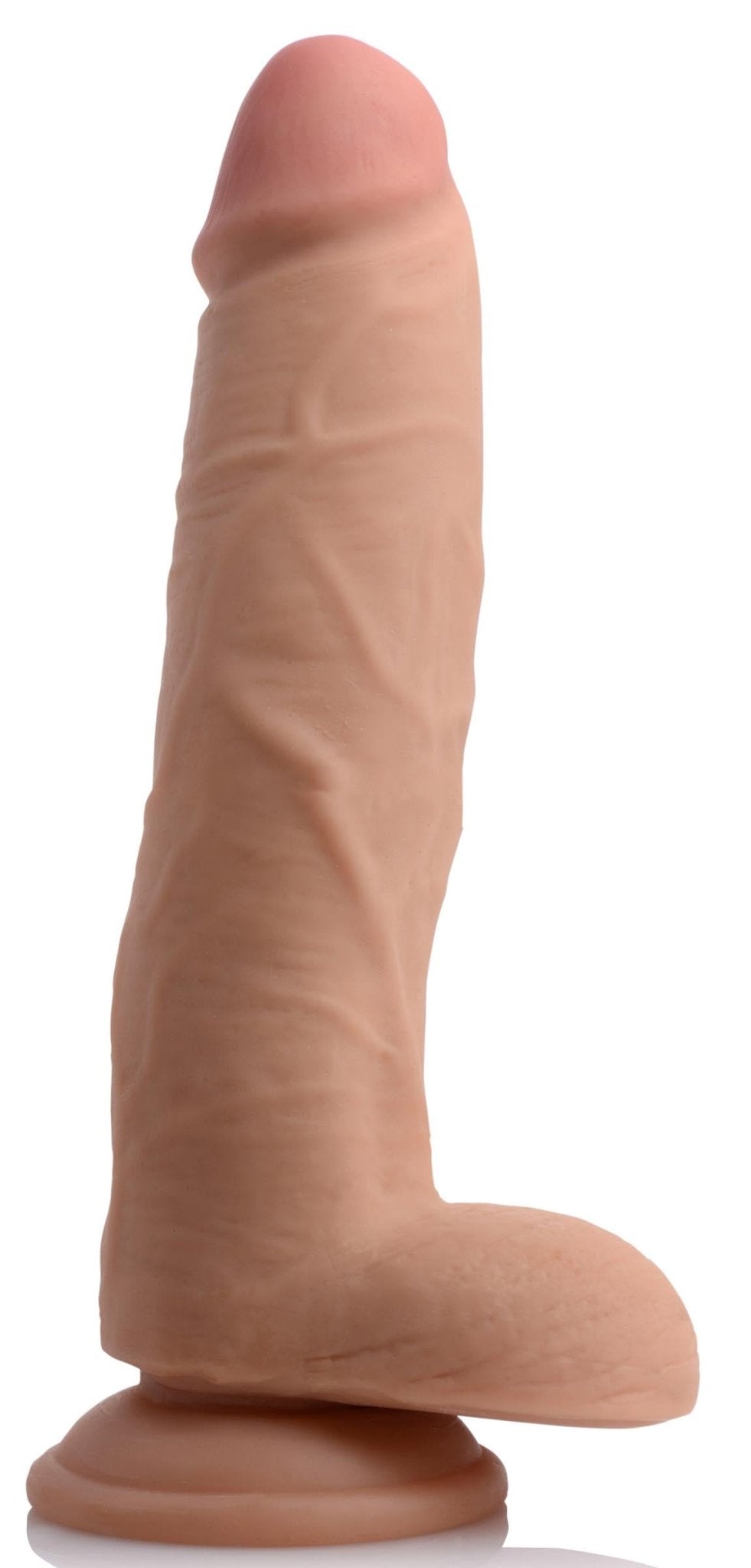 9 Inch Ultra Real Dual Layer Suction Cup Dildo - realistic-dildos - The Rabbit Hole Life