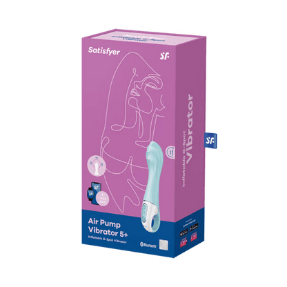 Air Pump Vibrator 5+ Blue - Other - The Rabbit Hole Life