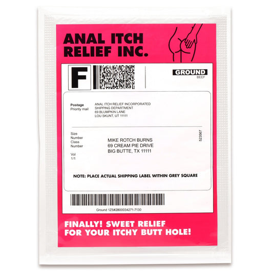 Anal Itch Relief Joke Gift - GAN - The Rabbit Hole Life