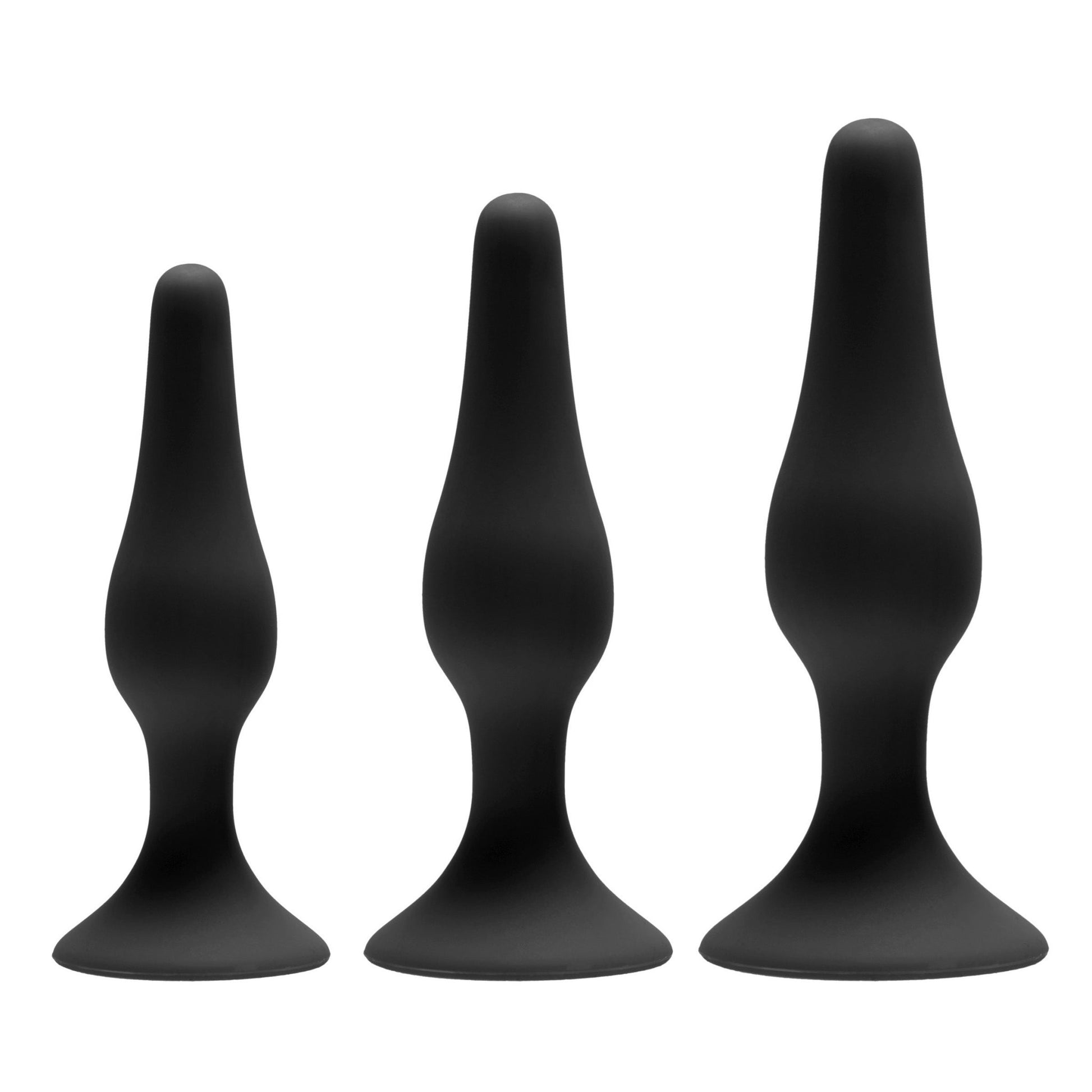 Apprentice 3 Piece Silicone Anal Trainer Set - Butt - The Rabbit Hole Life