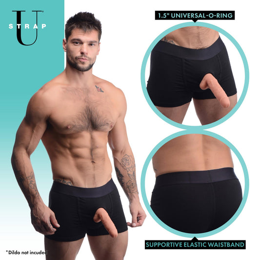 Armor Mens Boxer Harness with O-Ring - LXL - strapu - The Rabbit Hole Life