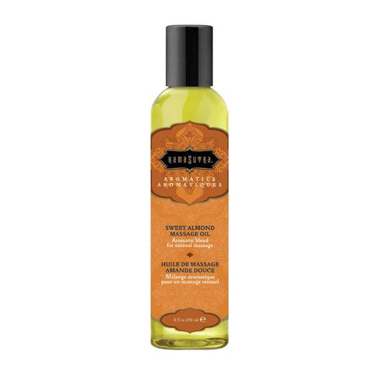 Aromatics Massage Oil Sweet Almond (8oz) - Lubes - The Rabbit Hole Life