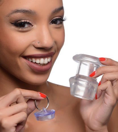 Ass Bung Hollow Anal Dilator with Plug - Large - butt-plugs - The Rabbit Hole Life