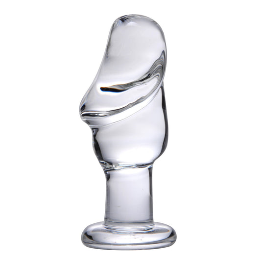 Asvini Glass Penis Anal Plug - glass-anal - The Rabbit Hole Life