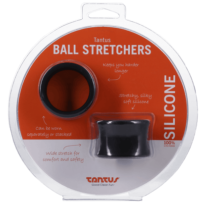 Ball Stretcher Kit Black - For Him - The Rabbit Hole Life