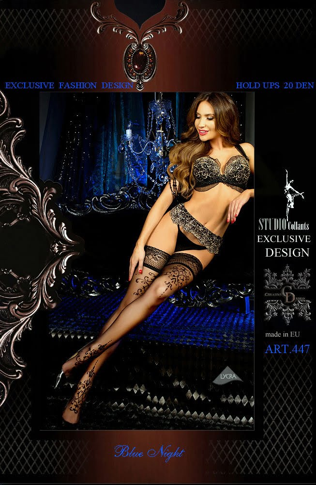 Ballerina 447 Hold Ups Black - The Rabbit Hole Life