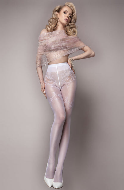 Ballerina 581 White Tights - The Rabbit Hole Life