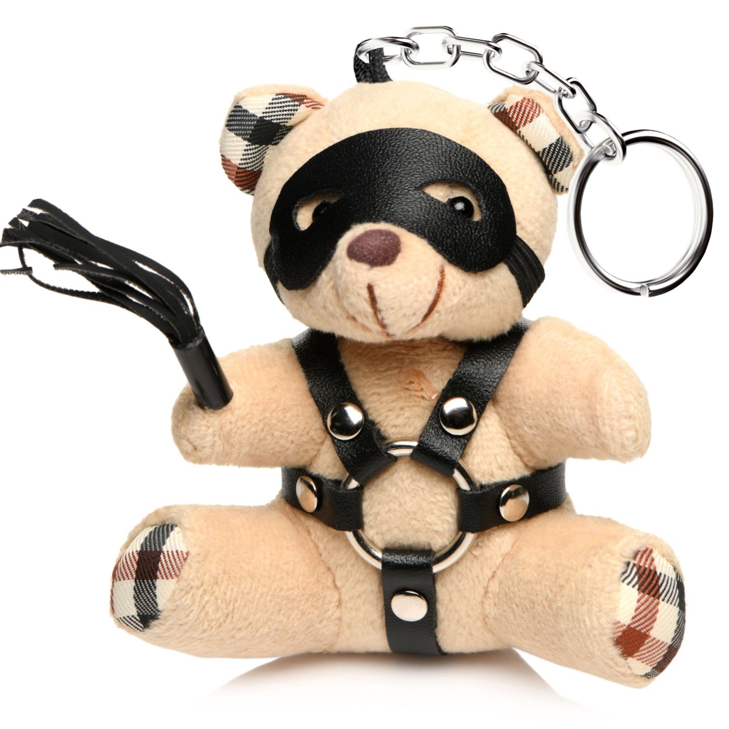 BDSM Teddy Bear Keychain - Misc - The Rabbit Hole Life