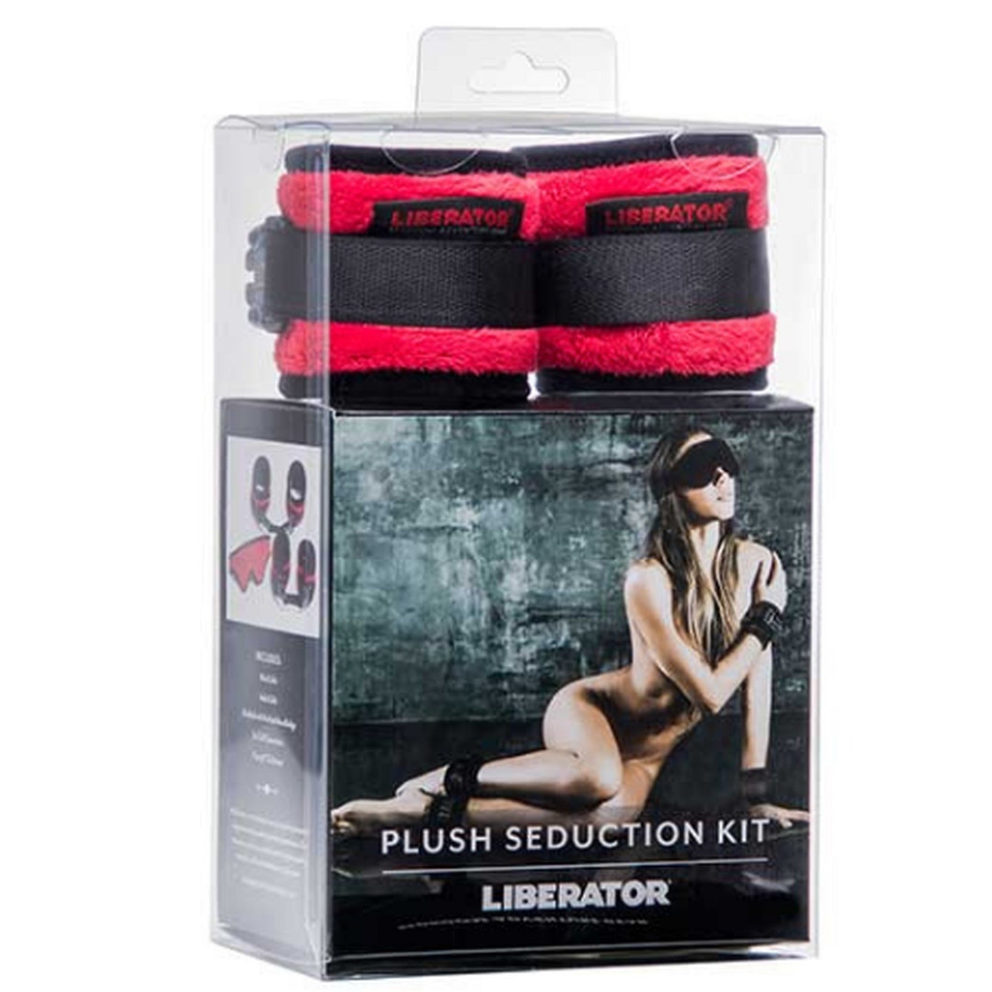 Black Label Seduction Cuff Kit Black Microfiber - BDSM - The Rabbit Hole Life