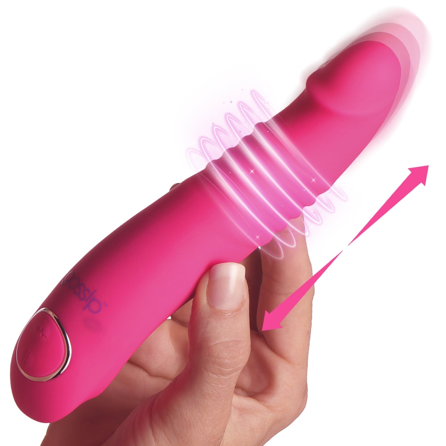 Blaster 7X Thrusting Silicone Vibrator - vibrating-sex-toys-and-dildos - The Rabbit Hole Life