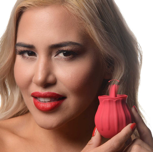 Bloomgasm Wild Violet 10X Silicone Clit Licking Stimulator - vibesextoys - The Rabbit Hole Life