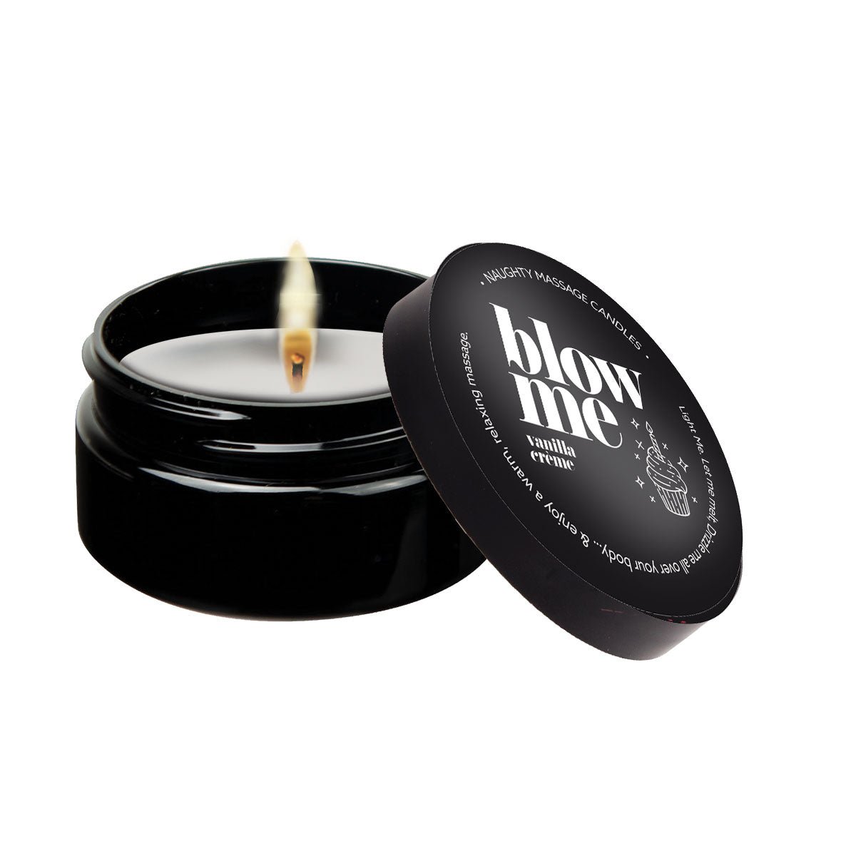 Blow Me - Naughty Mini Massage Candle - Lubes - The Rabbit Hole Life