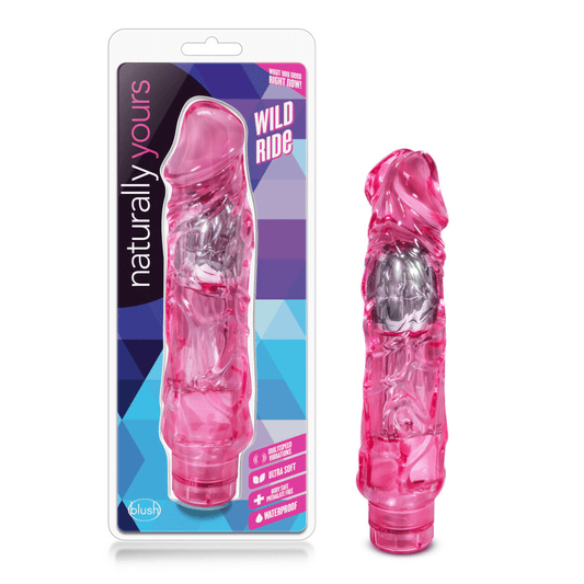 BLUSH Naturally Yours - Wild Ride - Pink - Vibrators - The Rabbit Hole Life