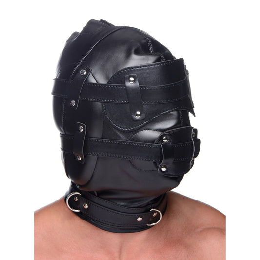 Bondage Hood with Penis Gag - Hoods - The Rabbit Hole Life