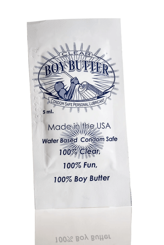 Boy Butter Clear Formula Single Use Packet - Lubes - The Rabbit Hole Life