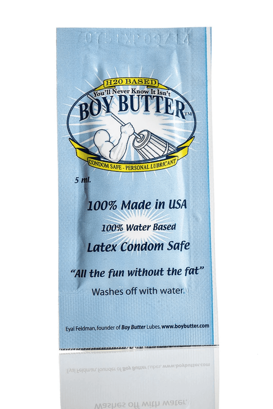 Boy Butter H2O Formula Single Use Packet - Lubes - The Rabbit Hole Life