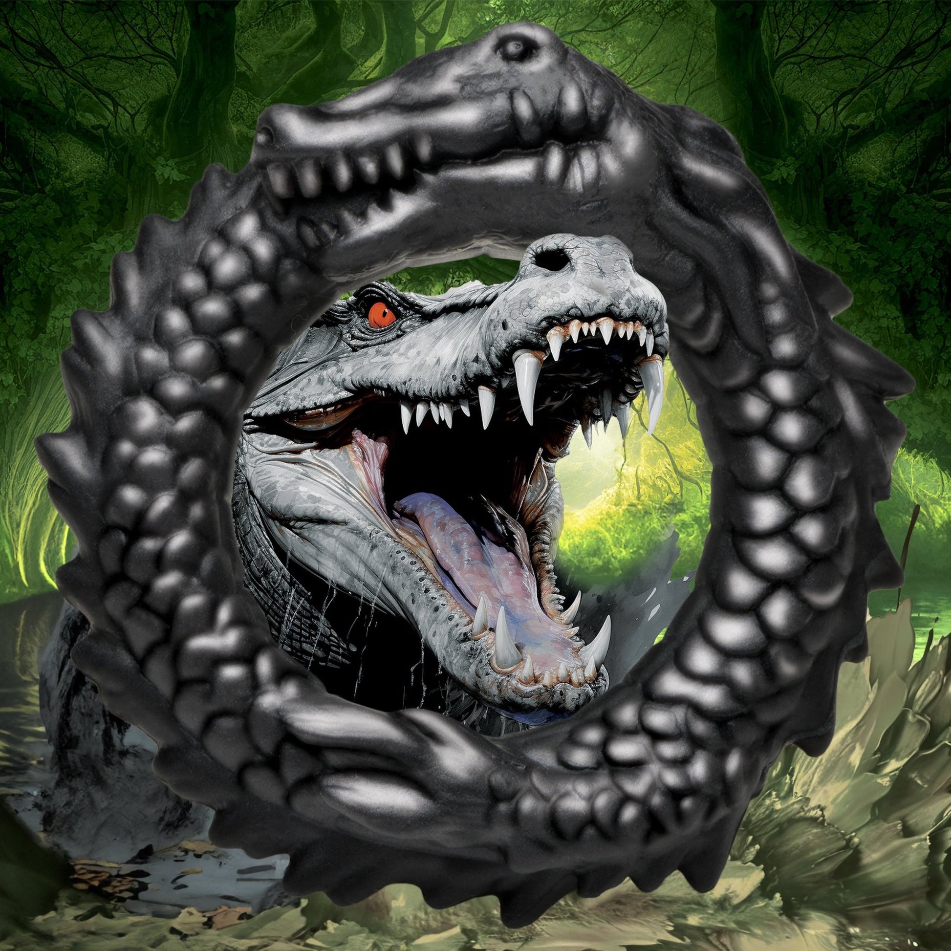 Caiman Silicone Cock Ring - silicone-toys - The Rabbit Hole Life