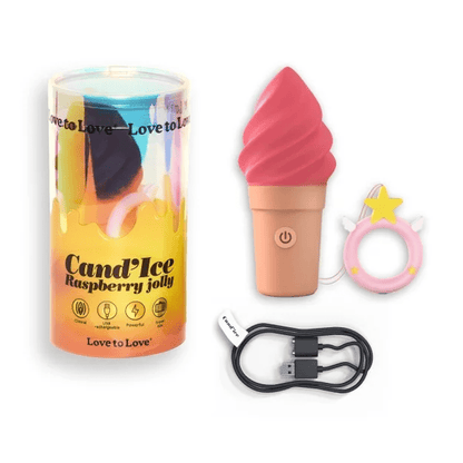 CAND'ICE - RASPBERRY JOLLY - Vibrators - The Rabbit Hole Life