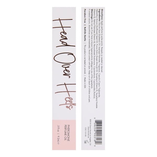 CG HEAD OVER HEELS Perfume Oil with Pheromones- Fruity - Floral 0.3oz | 9.2mL - Lubes - The Rabbit Hole Life