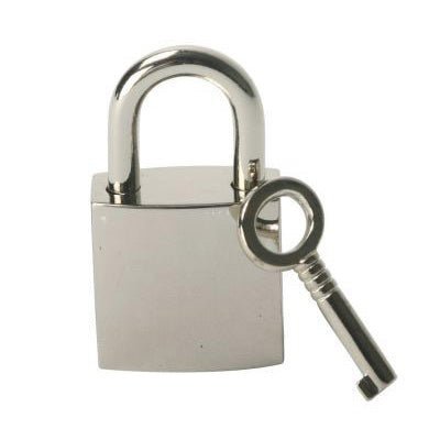 Chrome Lock - locks-and-hardware - The Rabbit Hole Life
