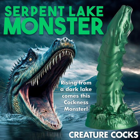 Cockness Monster Lake Creature Silicone Dildo - silicone-toys - The Rabbit Hole Life