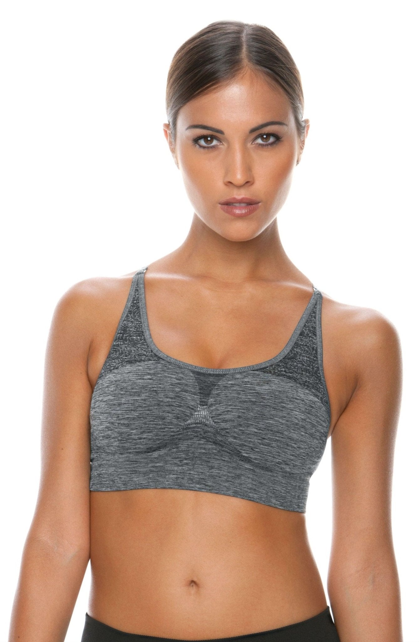 Control Body 110706 Sports Bra Melange/Grey - The Rabbit Hole Life