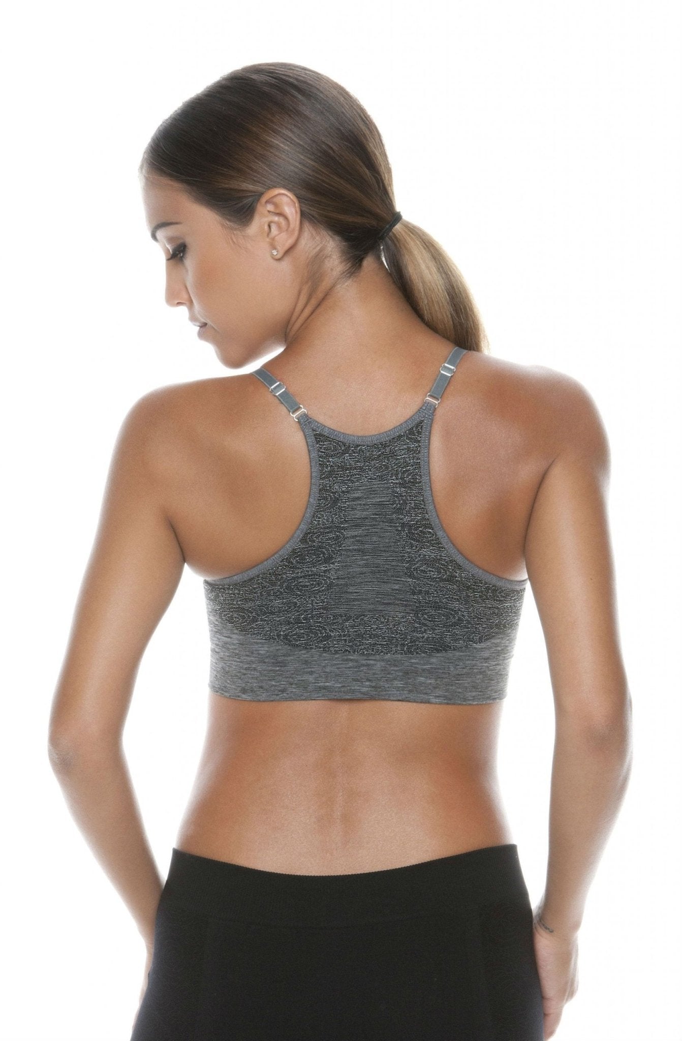 Control Body 110706 Sports Bra Melange/Grey - The Rabbit Hole Life