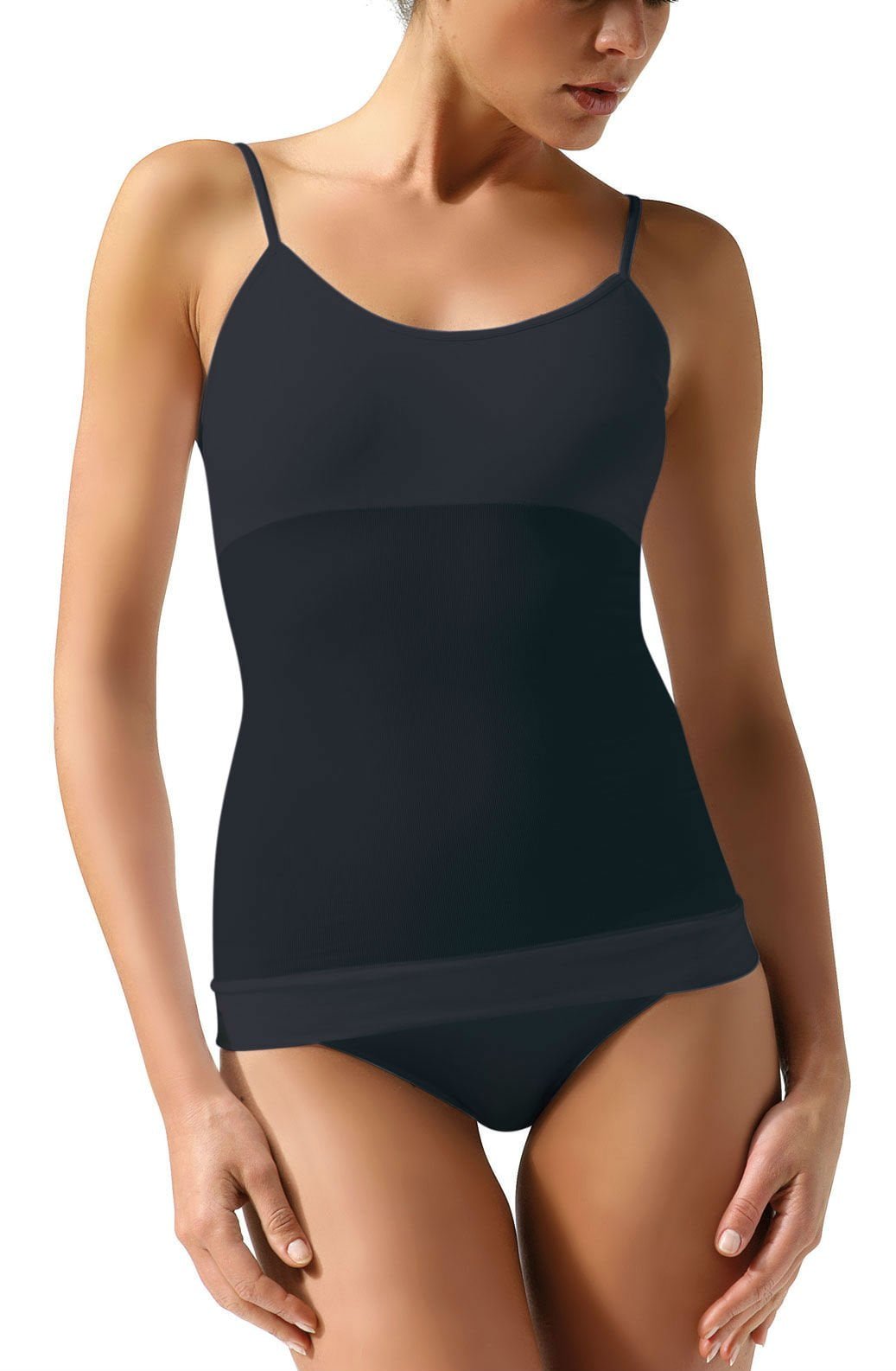 Control Body 211475 Shaping Camisole Nero - The Rabbit Hole Life