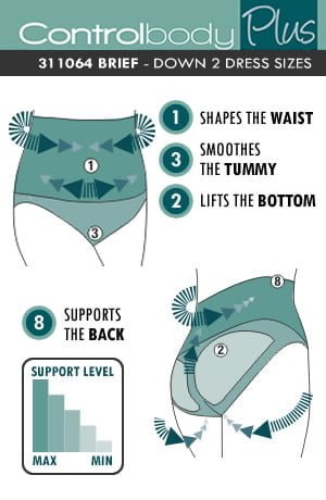 Control Body 311289 High Waist Shaping Thong Skin - The Rabbit Hole Life