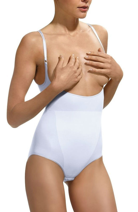 Control Body 510184 Open Bust Shaping Body Bianco - The Rabbit Hole Life