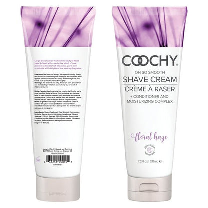 COOCHY Oh So Smooth Shave Cream - Floral Haze 7.2oz | 213mL - Lubes - The Rabbit Hole Life