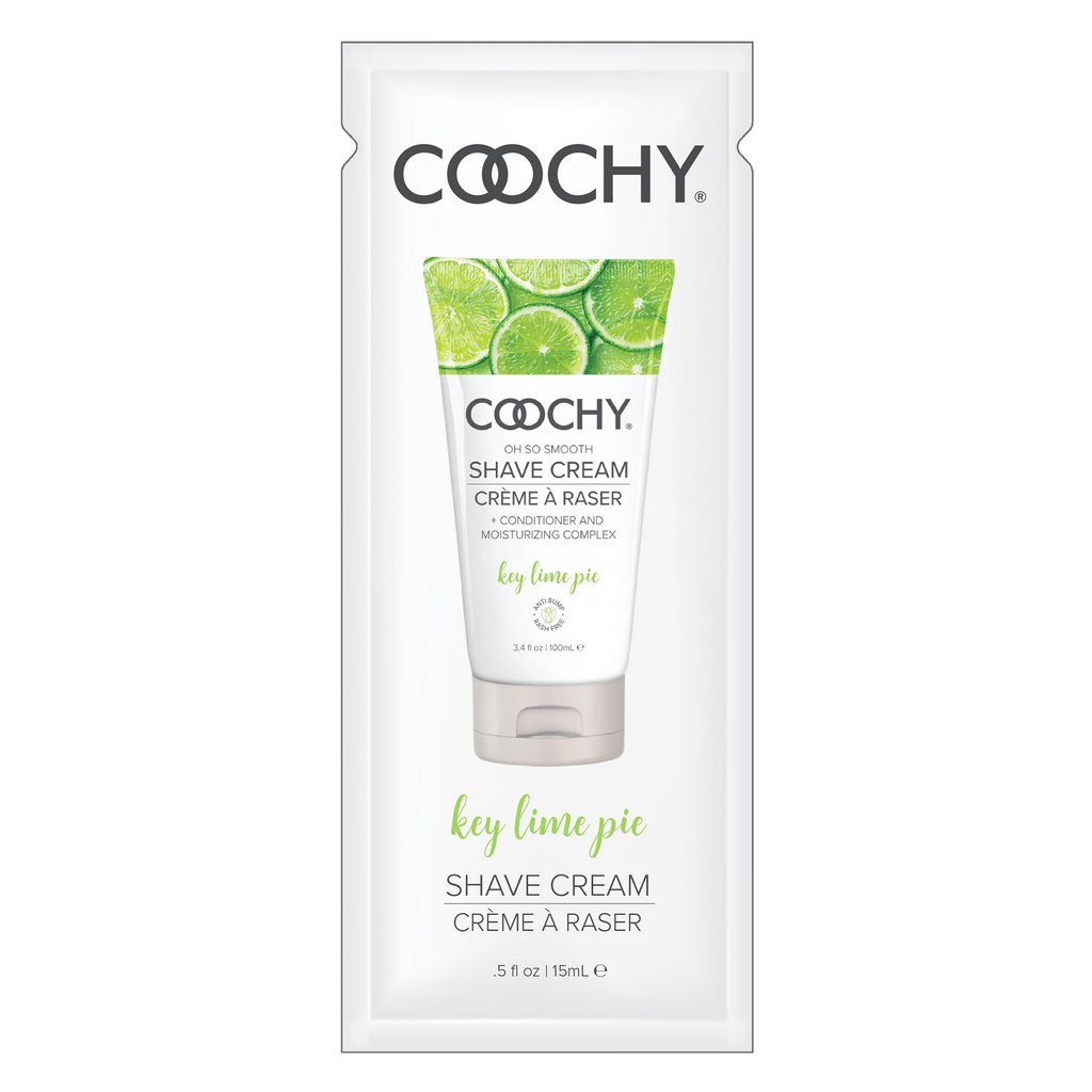 COOCHY Oh So Smooth Shave Cream Key Lime Pie .5oz | 15mL - Lubes - The Rabbit Hole Life