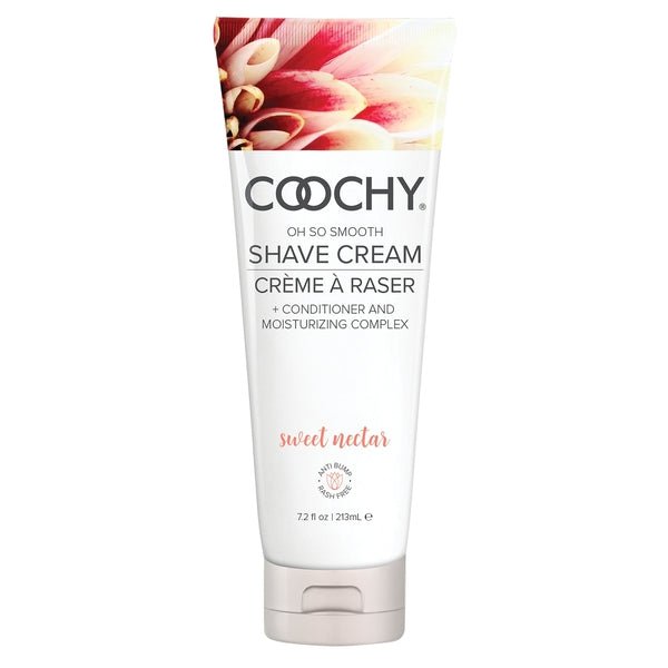 COOCHY Oh So Smooth Shave Cream Sweet Nectar 7.2oz | 213mL - Lubes - The Rabbit Hole Life