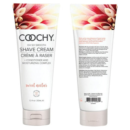 COOCHY Oh So Smooth Shave Cream Sweet Nectar 7.2oz | 213mL - Lubes - The Rabbit Hole Life