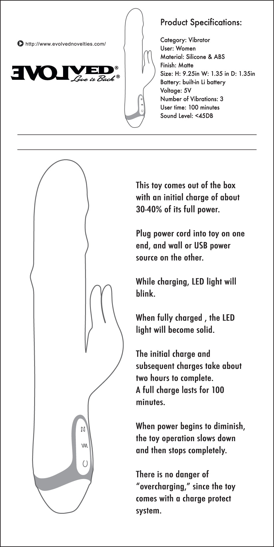 Dancing Pearl Rabbit Vibe - Evolved - Vibrators - The Rabbit Hole Life