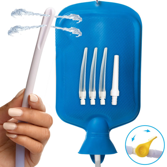 Deluxe Shower Enema Kit with 5 Tips - MedicalGear - The Rabbit Hole Life